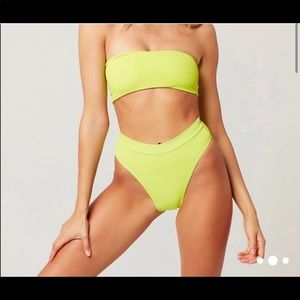 L*space Frenchie bikini ribbed high waisted